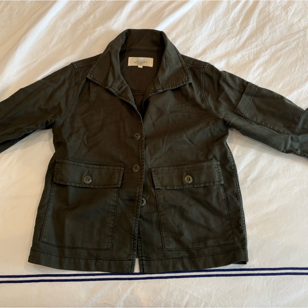 The Great Green Military style Jacket, size 0
